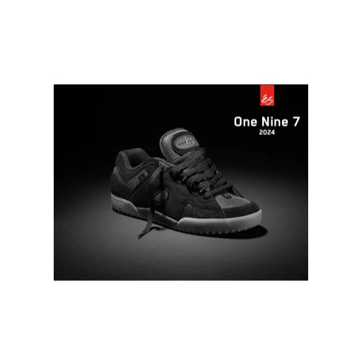 eS One Nine 7 *LIMITED* Reissue Skate Shoe - Black/Grey
