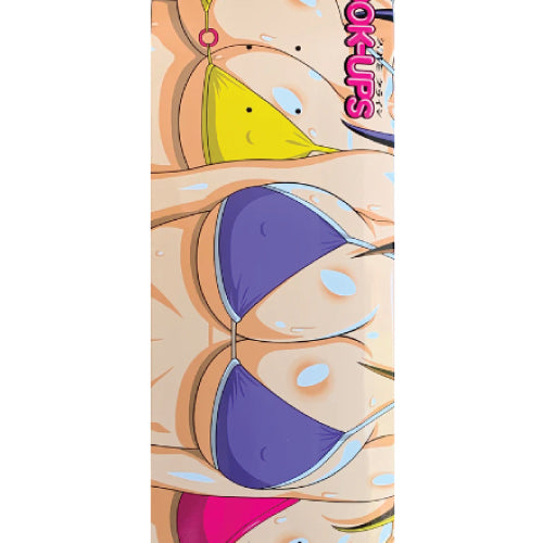 Hook-Ups 3 Girls Skateboard Deck 8.25"
