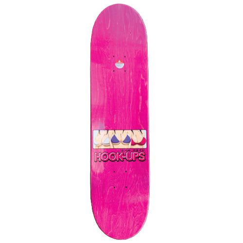 Hook-Ups 3 Girls Skateboard Deck 8.25"