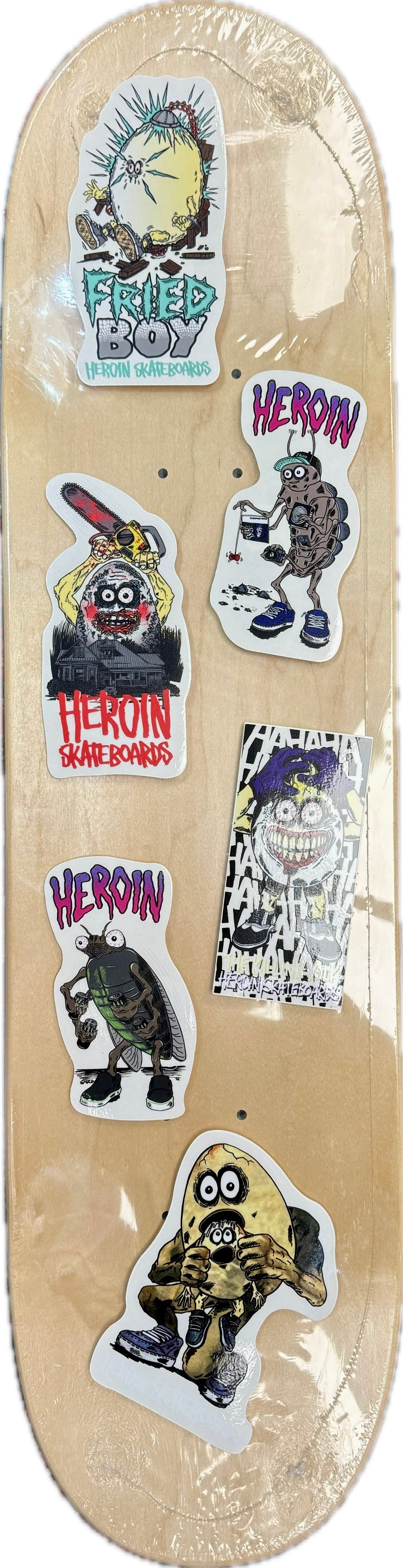 Heroin Fried Boy Stickers - Set of 6