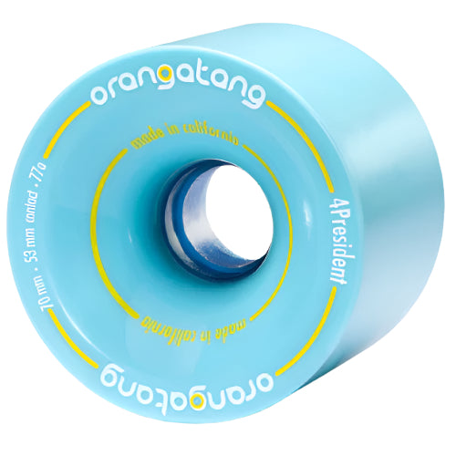 Orangatang 4President Wheels Blue 70MM 77A