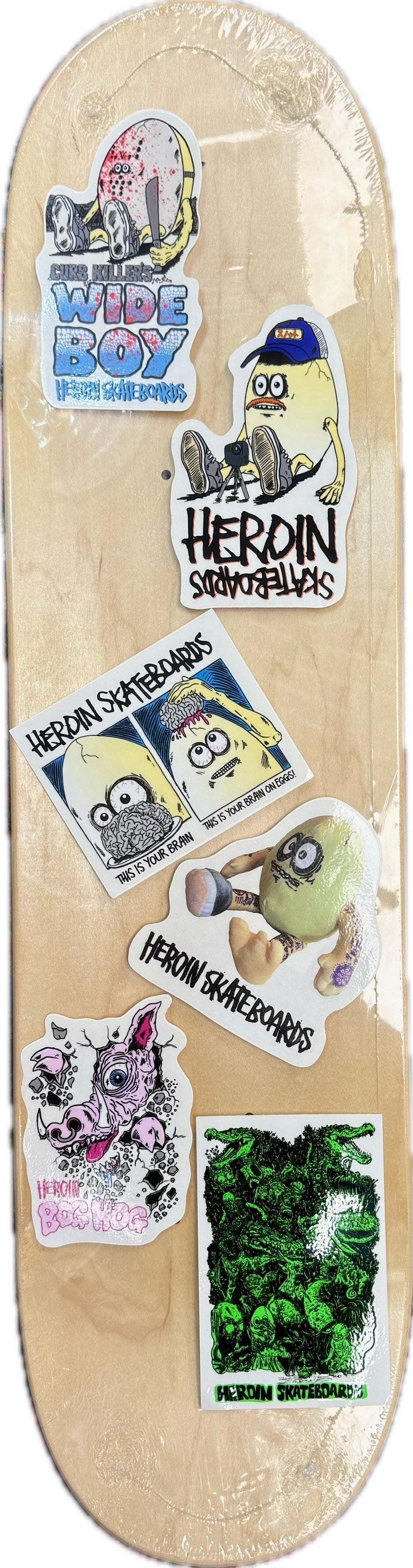 Heroin Allegory Stickers - Set of 6