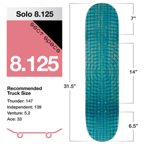 Alien Workshop Abduction 33 Skateboard Deck 8.125"