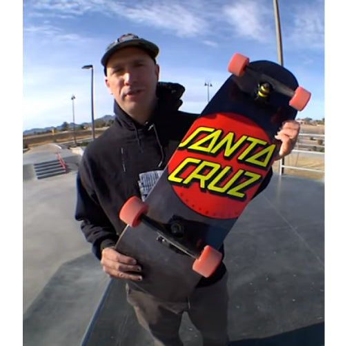 Santa Cruz 80s Cruiser Skateboard Complete 31.7"