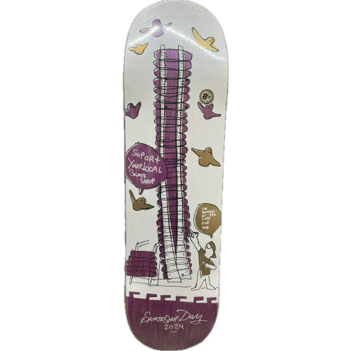 Krooked DLX SSD Shop Keeper Skateboard Deck 8.5"