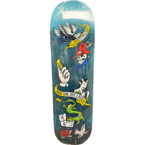 Antihero Daan No Regerts Skateboard Deck 8.5"