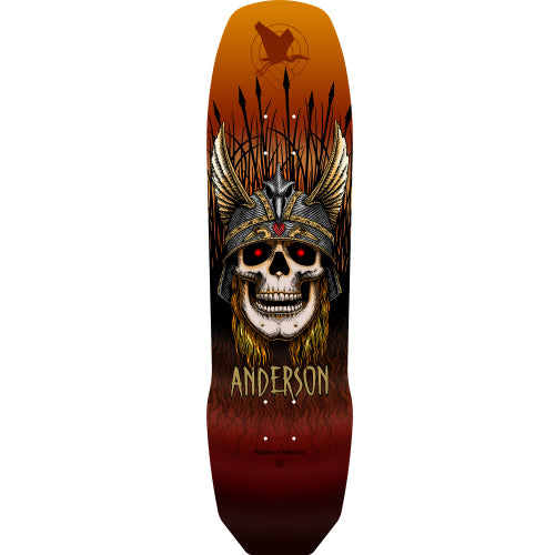 Powell Peralta Andy Anderson Heron 2 Rust Skateboard Deck 8.45"