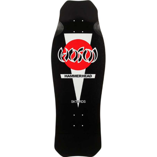 Hosoi OG Classic Hammerhead Reissue Skateboard Deck Black 10.5"