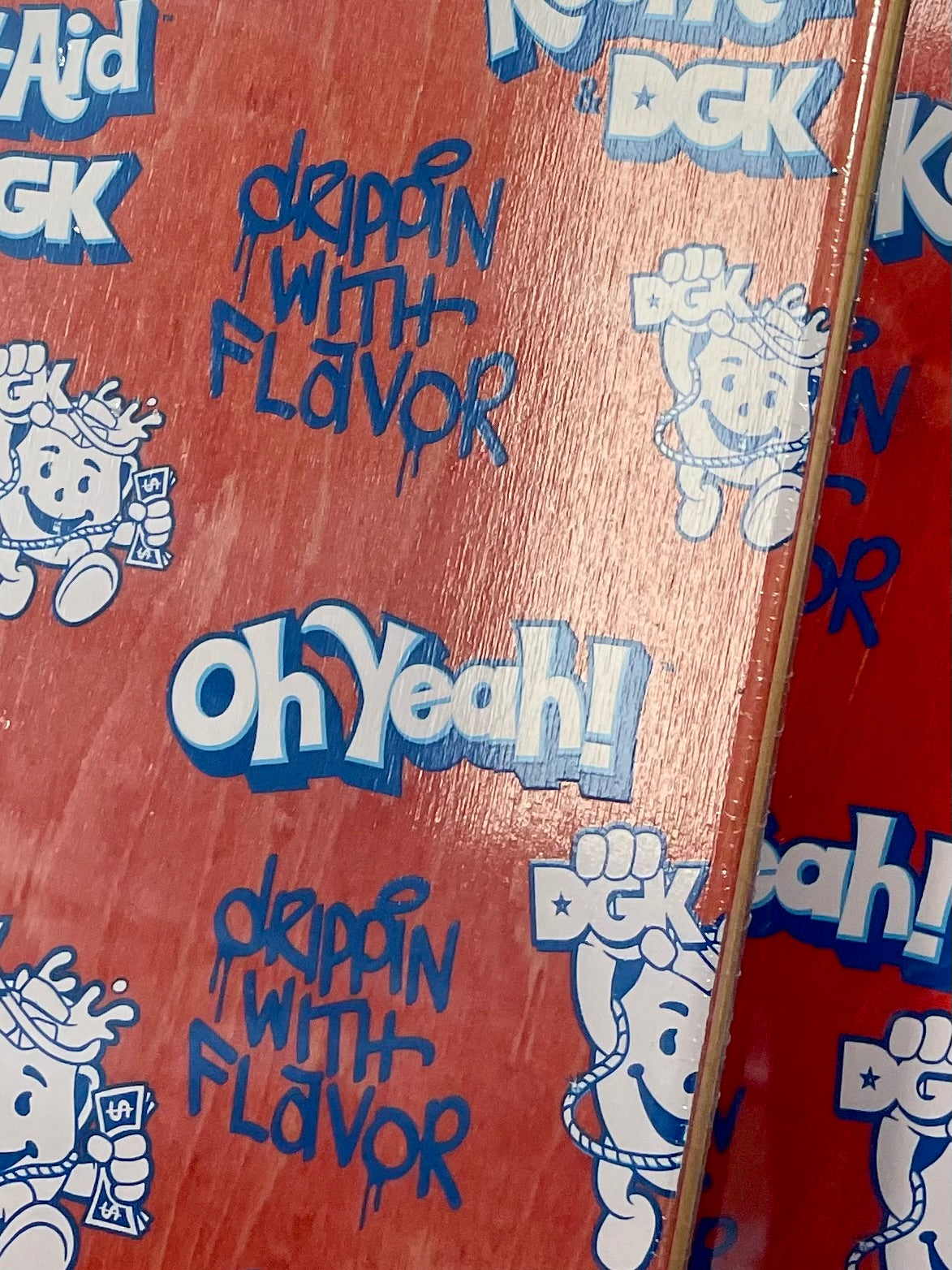 DGK X Kook-Aid Thirst Foil Skateboard Deck 8.1"
