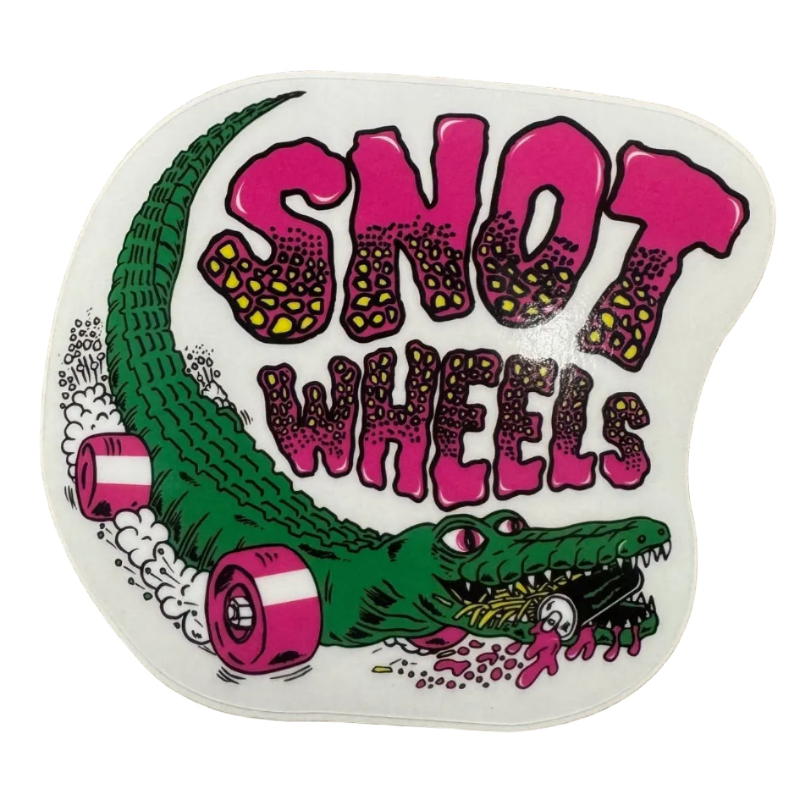 Snot Swampy's Monsters Sticker green pink