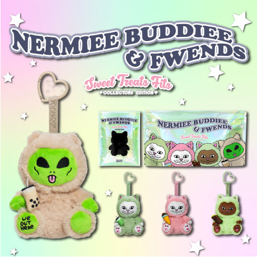 Rip N Dip Nermiee Buddiee & Friends Sweet Treats Plush - Assorted Blind Bag (Pre-order)