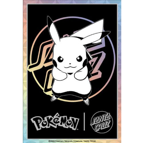 *LIMITED* Santa Cruz X Pokemon Pikachu Tee - Black