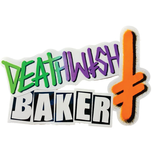 Baker Deathwish Sticker Pack