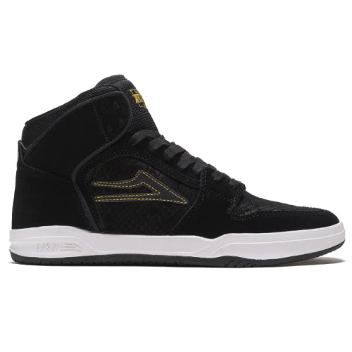 Lakai Telford Skateboarding Shoe - Black Snake