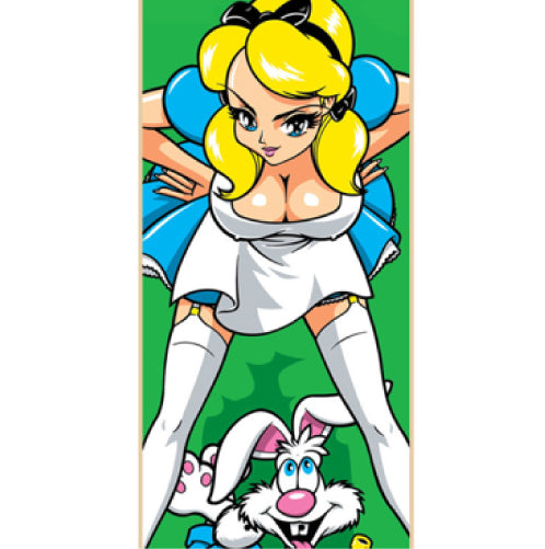 Hook-Ups Alice & Friends Skateboard Deck 8.25"