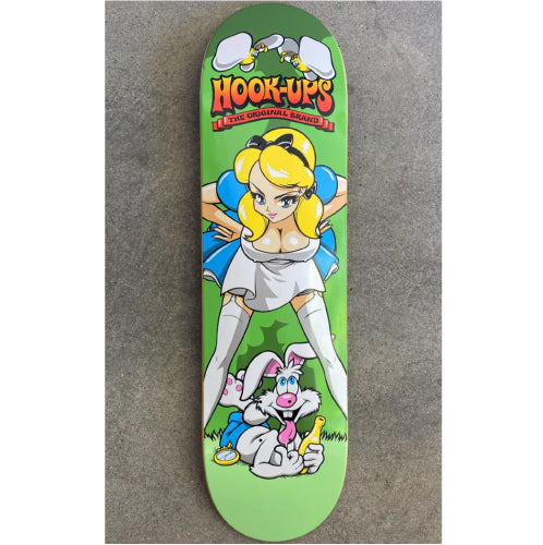 Hook-Ups Alice & Friends Skateboard Deck 8.25"