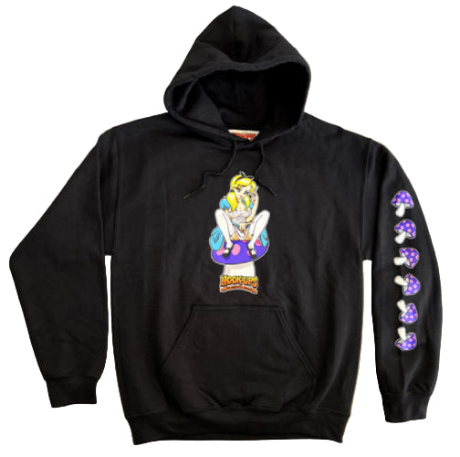 Hook-Ups Alice Hoodie - Black
