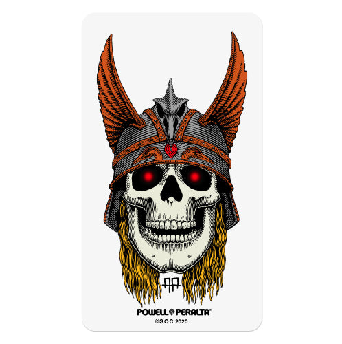 Powell Peralta Andy Anderson Skull Sticker 6"
