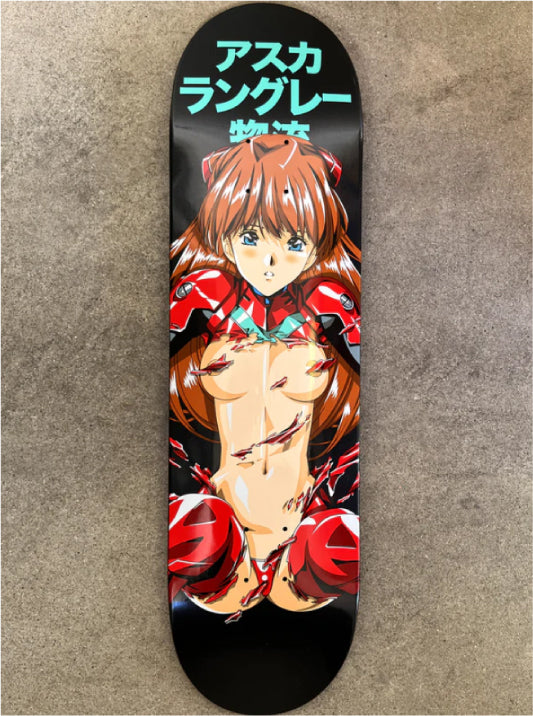 Hook-Ups Jeremy Klein Asuka Skateboard Deck 8.25" jk full