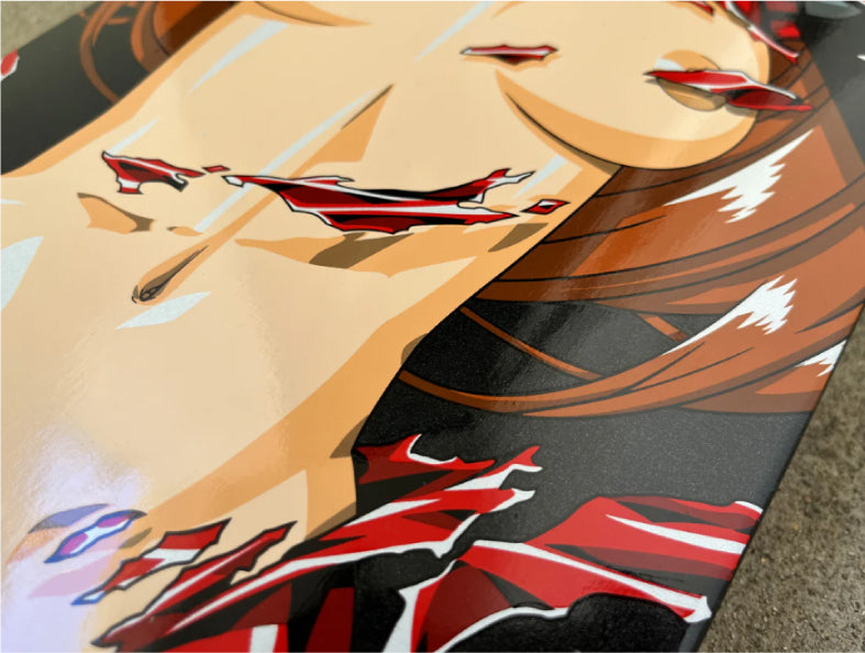 Hook-Ups Jeremy Klein Asuka Skateboard Deck 8.25" pearl zoom