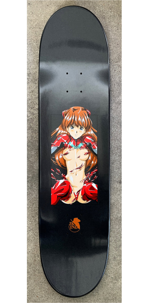 Hook-Ups Jeremy Klein Asuka Skateboard Deck 8.25" top