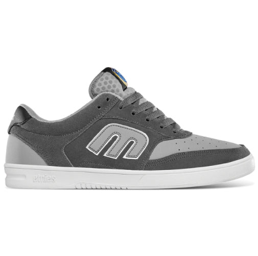Etnies Aurelien Skateboarding Shoe - Grey/Light Grey