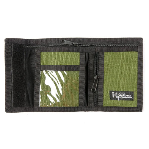 Alien Workshop Spectrum Hemp Bi-Fold Wallet - Moss