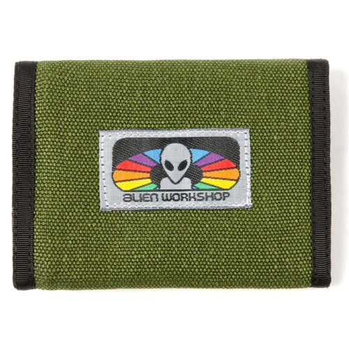 Alien Workshop Spectrum Hemp Bi-Fold Wallet - Moss
