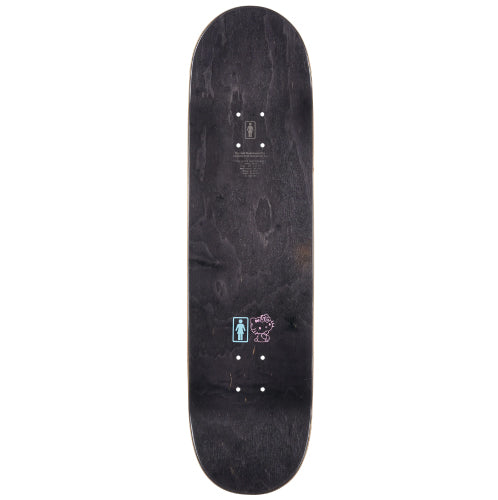 Girl X Hello Kitty 50th Anniversary Bannerot Skateboard Deck 8.5"