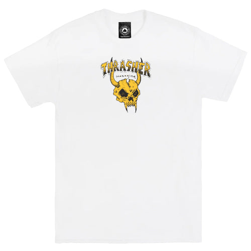 Thrasher Barbarian Tee - White