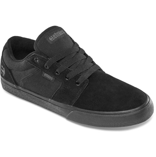 Etnies Barge LS Skate Shoe - Black/Black