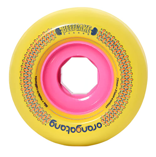 Orangatang Beefcake Wheels Yellow 73MM 86A