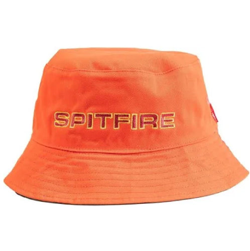 Spitfire Classic 87' Bighead Reversible Bucket Hat - Grey/Orange