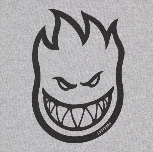 Spitfire BigHead Hoodie - Grey/Black