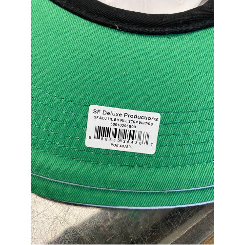 Spitfire Lil Bighead Fill Strapback Hat - White/Red/Green