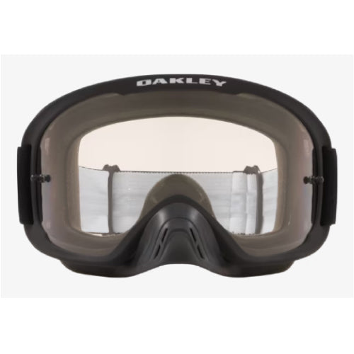 Oakley O-Frame 2.0 PRO MX Goggles Matte Black Strap with Clear Lenses