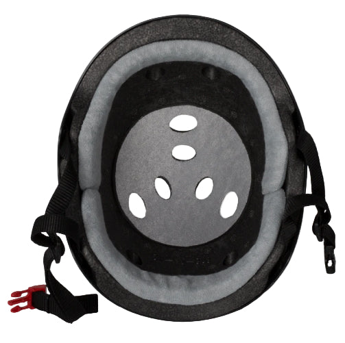 Triple Eight Certified Sweatsaver Helmet Black matte inside
