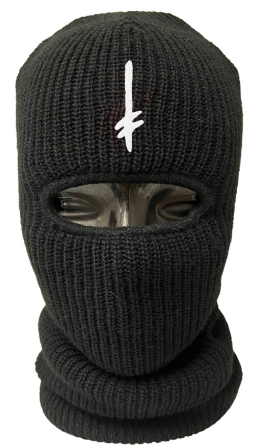 Deathwish Gang Logo Balaclava black