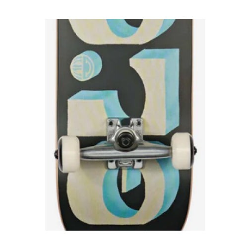 Globe G1 D Blocks Black\Yellow Complete Skateboard Green 8.0"