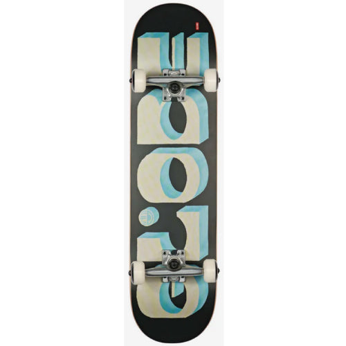 Globe G1 D Blocks Black\Yellow Complete Skateboard Green 8.0"