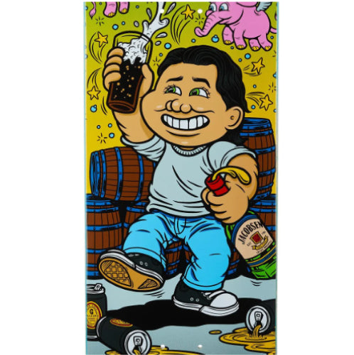 Deathwish O'Dwyer Low Life Kids Skateboard Deck 8.38"