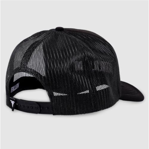 Fallen Bold Snapback Hat - Black/White