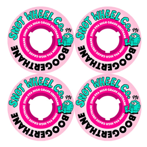 Snot Boogerthane Wheels Pink 55MM 99A