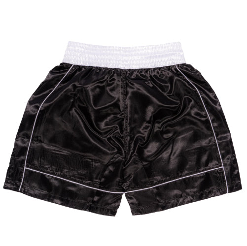 Deathwish LAMF Satin Boxing Shorts - Black