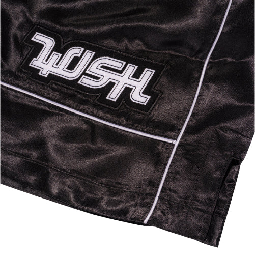 Deathwish LAMF Satin Boxing Shorts - Black