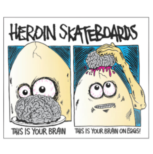 Heroin Allegory Stickers - Set of 6