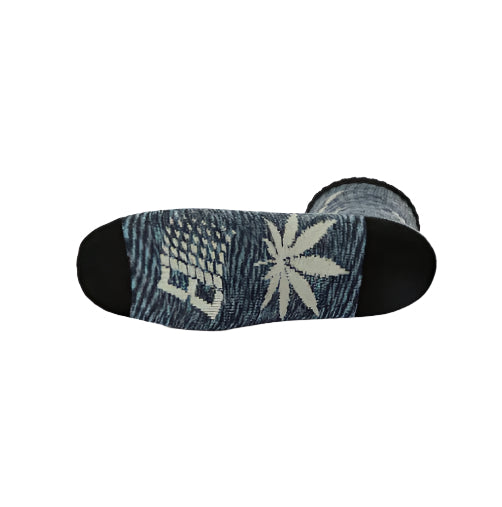HUF X Bronze56K Plantlife Marled Socks - Black