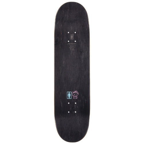 Girl X Hello Kitty 50th Anniversary Brophy Skateboard Deck 8.6"