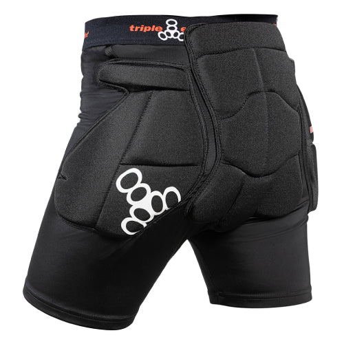 Triple Eight Bumsaver 2 Padded Shorts - Black left back