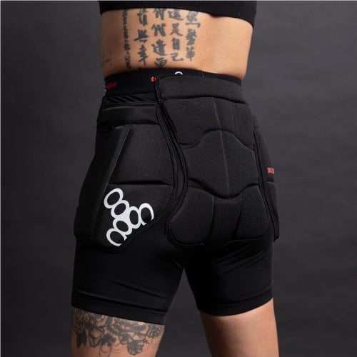 Triple Eight Bumsaver 2 Padded Shorts - Black on model